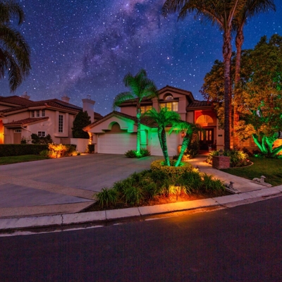 <h1>Coto De Caza, CA Front Yard Exterior | After </h1><p>The "After" of adding color chang Photo